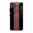 Vertical Stripes Glass Case for Samsung Galaxy F42 5G Discount