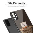 Tea With Kitty Glass Case For Realme C33 on Sale