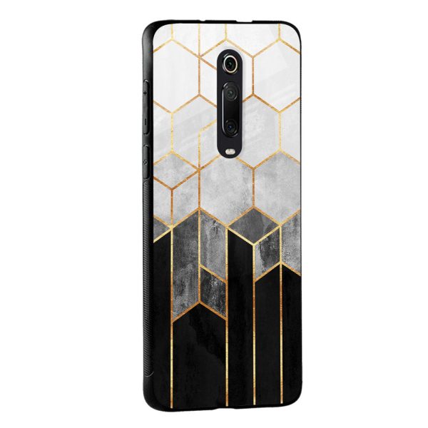 Tricolor Pattern Glass Case for Redmi A1 Supply