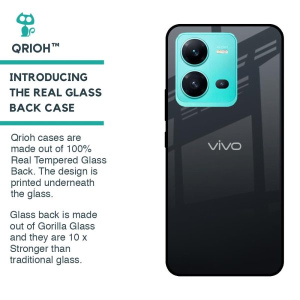 Stone Grey Glass Case For Vivo V25 Online Sale