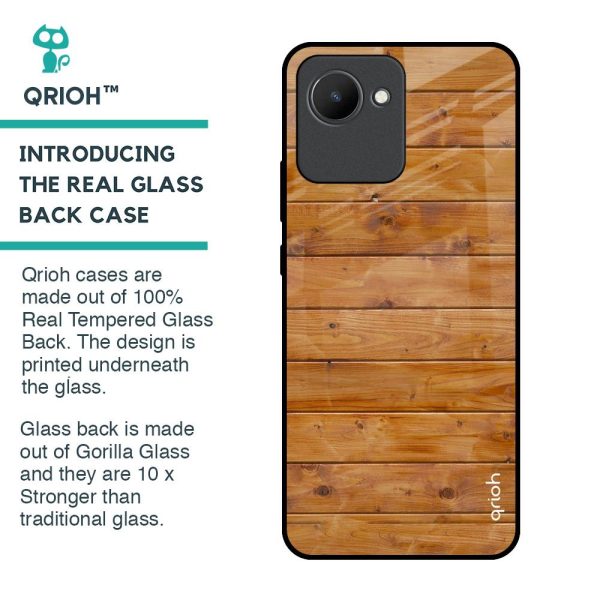 Timberwood Glass Case for Realme C30 Online Sale