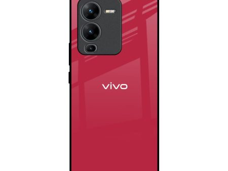 Solo Maroon Glass case for Vivo V25 Pro Supply