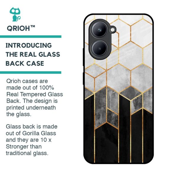 Tricolor Pattern Glass Case for Realme C33 Online Hot Sale