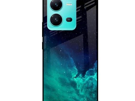 Winter Sky Zone Glass Case For Vivo V25 Online Sale