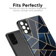 Abstract Tiles Glass Case for Poco M4 Pro on Sale