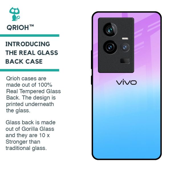 Unicorn Pattern Glass Case for Vivo iQOO 11 Online Sale