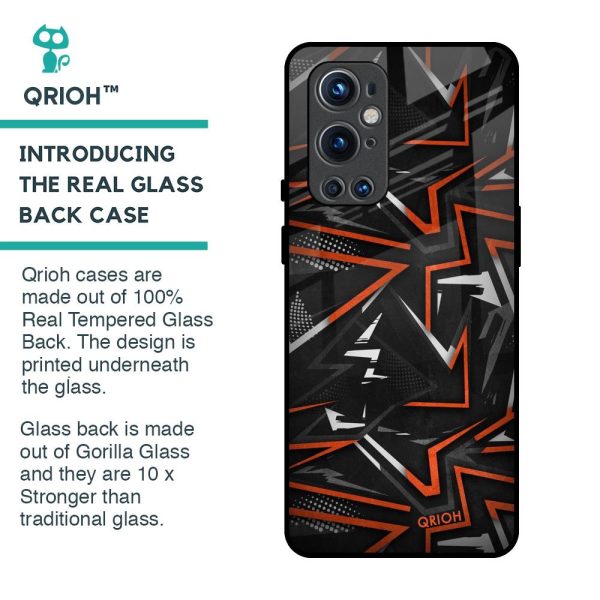 Vector Art Glass Case for OnePlus 9 Pro For Discount