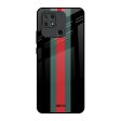 Vertical Stripes Glass Case for Redmi 10 Online now