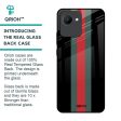 Vertical Stripes Glass Case for Realme C30 on Sale