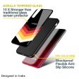 Abstract Arrow Pattern Glass Case For Vivo V25 For Cheap