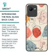 Abstract Faces Glass Case for Realme C30 Cheap