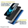 Vertical Blue Arrow Glass Case For Redmi A1 Hot on Sale