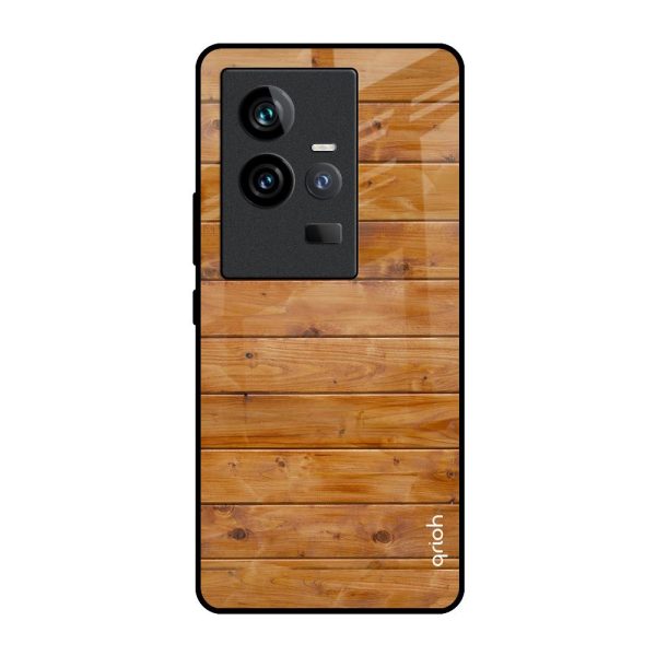 Timberwood Glass Case for Vivo iQOO 11 Online