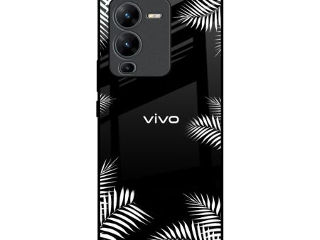 Zealand Fern Design Glass Case For Vivo V25 Pro Online now