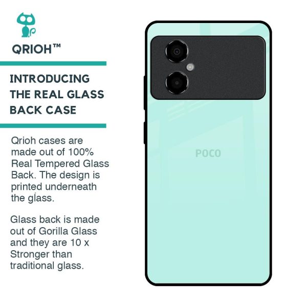 Teal Glass Case for Poco M4 5G Online