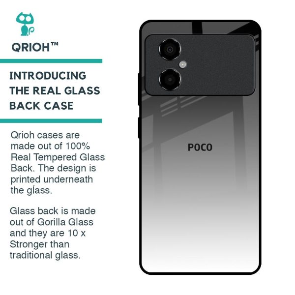 Zebra Gradient Glass Case for Poco M4 5G Online now