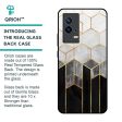 Tricolor Pattern Glass Case for IQOO 9 5G Online Sale