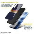 Tricolor Stripes Glass Case For Realme C33 Hot on Sale