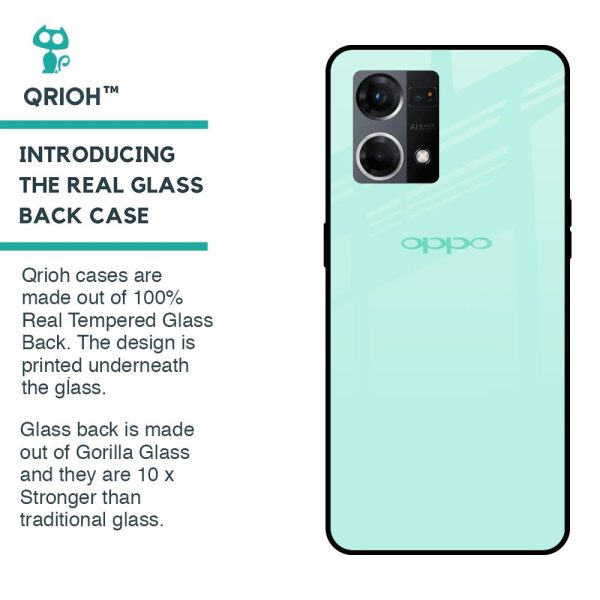 Teal Glass Case for Oppo F21s Pro Discount