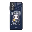 Struggling Panda Glass Case for Samsung Galaxy F23 5G on Sale