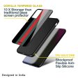 Vertical Stripes Glass Case for OPPO F21 Pro 4G Online now