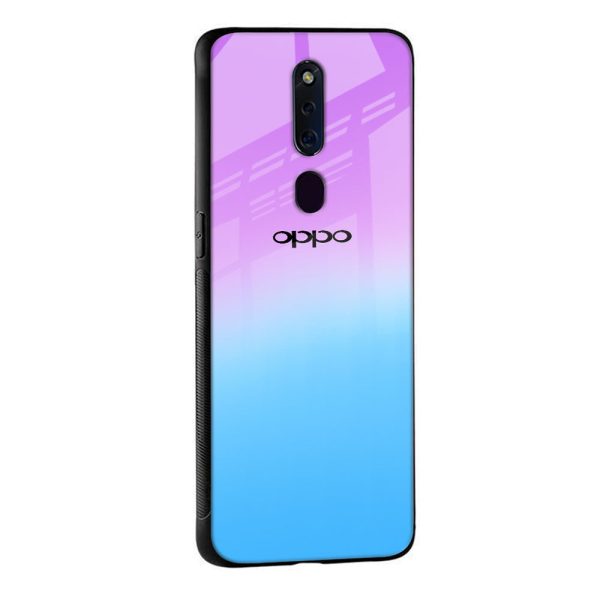 Unicorn Pattern Glass Case for OPPO A77s on Sale