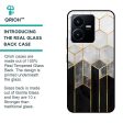 Tricolor Pattern Glass Case for Vivo Y22 For Discount