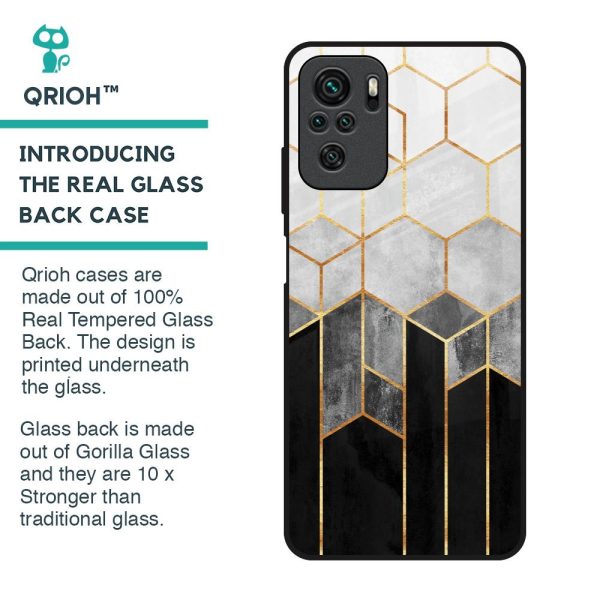 Tricolor Pattern Glass Case for Redmi Note 11 SE Sale