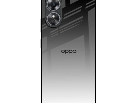 Zebra Gradient Glass Case for OPPO A17 For Discount