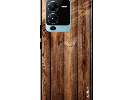 Timber Printed Glass case for Vivo V25 Pro Sale