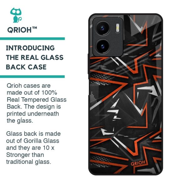 Vector Art Glass Case for Vivo Y15s Cheap