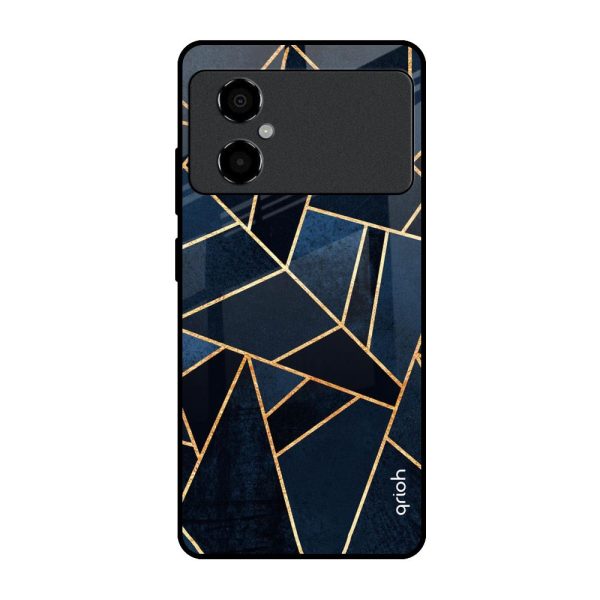 Abstract Tiles Glass Case for Poco M4 5G Supply