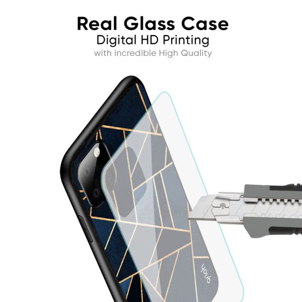 Abstract Tiles Glass Case for Realme C33 Supply