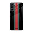 Vertical Stripes Glass Case for Samsung Galaxy S22 Plus 5G For Sale