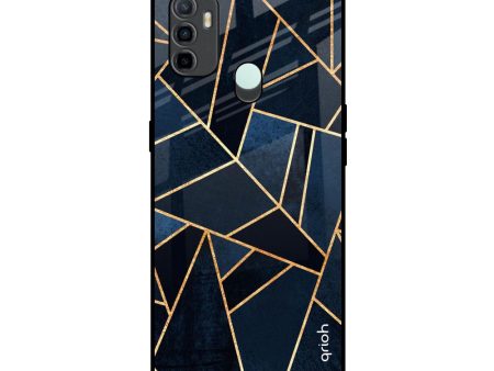 Abstract Tiles Glass Case for Oppo A33 For Discount