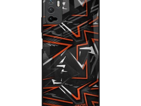 Vector Art Glass Case for Redmi Note 10T 5G Online now