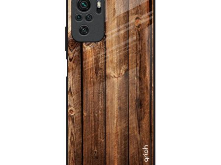 Timber Printed Glass Case for Redmi Note 11 SE on Sale