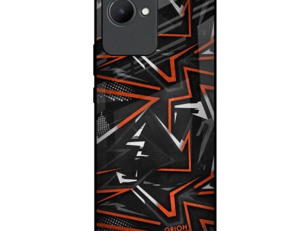 Vector Art Glass Case for Realme C30 For Sale