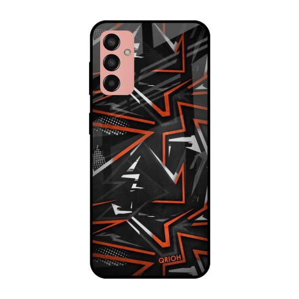 Vector Art Glass Case for Samsung Galaxy M13 Online