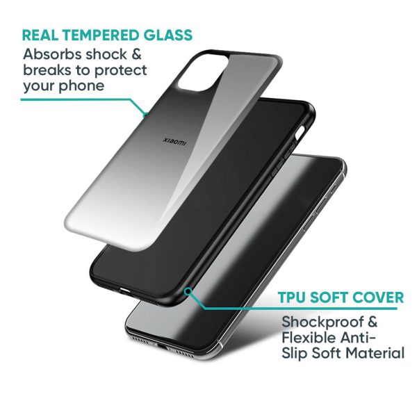 Zebra Gradient Glass Case for Redmi A1 on Sale