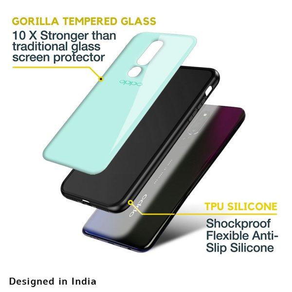 Teal Glass Case for Oppo F21s Pro Discount