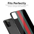 Vertical Stripes Glass Case for Apple iPhone 13 Discount