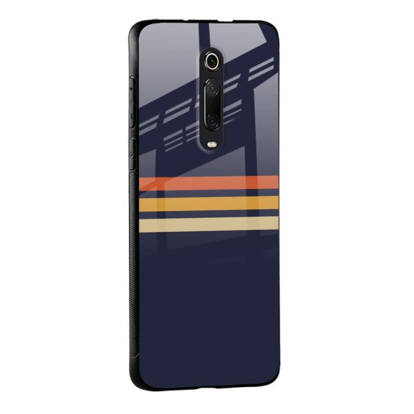 Tricolor Stripes Glass Case For Redmi A1 Online