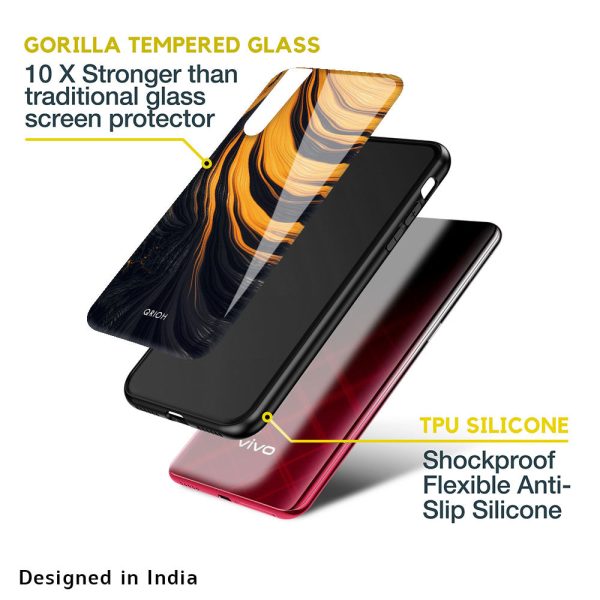 Sunshine Beam Glass Case for Vivo Y22 For Discount