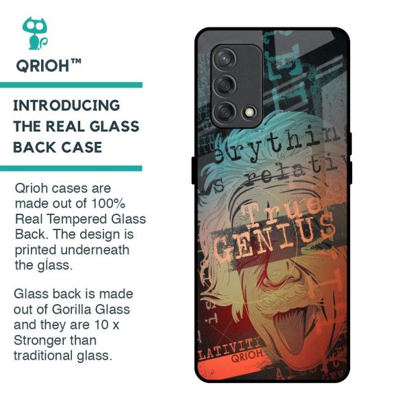 True Genius Glass Case for Oppo F19s Fashion