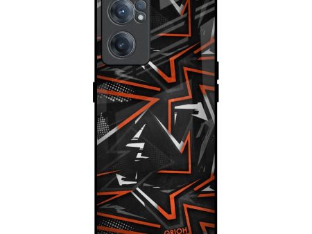 Vector Art Glass Case for OnePlus Nord CE 2 5G For Cheap