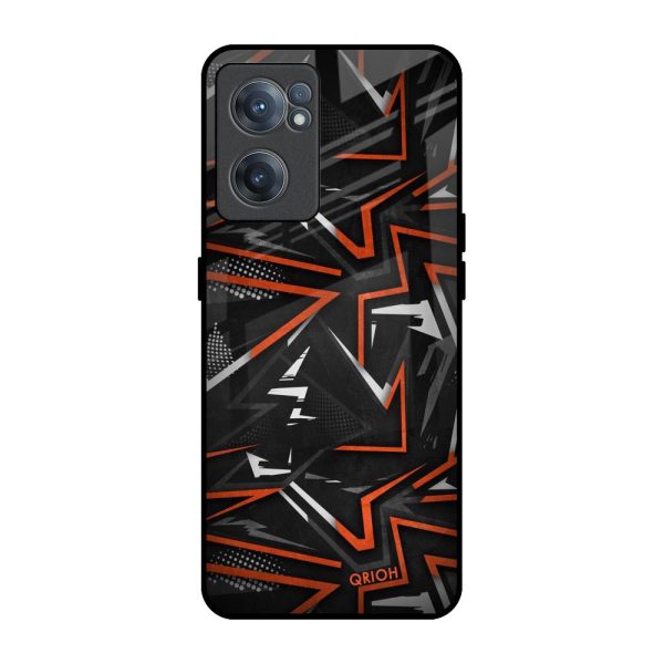 Vector Art Glass Case for OnePlus Nord CE 2 5G For Cheap