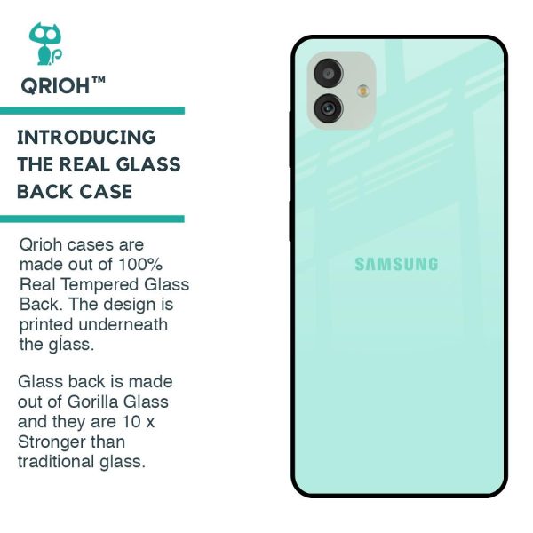 Teal Glass Case for Samsung Galaxy M13 5G Online Sale